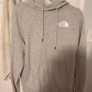 The North Face Light Gray Hoodie